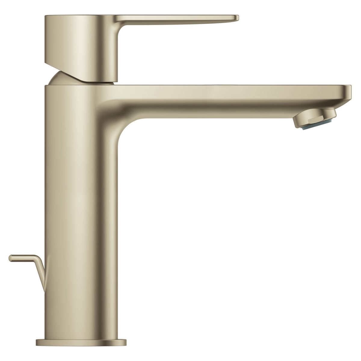 GROHE GROHE 23794ENA Lineare Single Handle Monoblock Bathroom Sink Faucet in Brushed Nickel