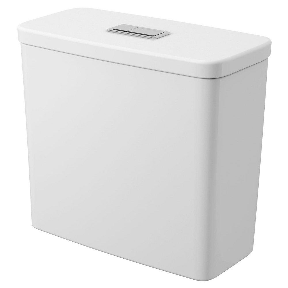 GROHE GROHE 39665000 Eurocube 1.0 gpf/1.28 gpf Dual Flush Toilet Tank in Alpine White