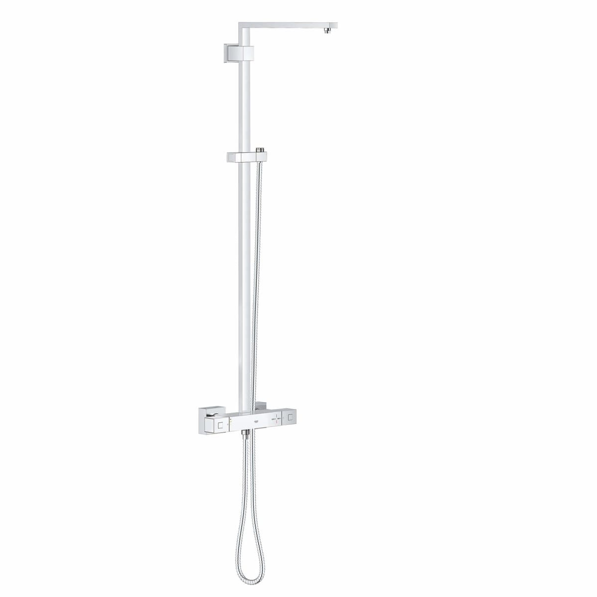 GROHE GROHE 26420000 Euphoria 15-3/4 in. Shower Rail in StarLight Chrome