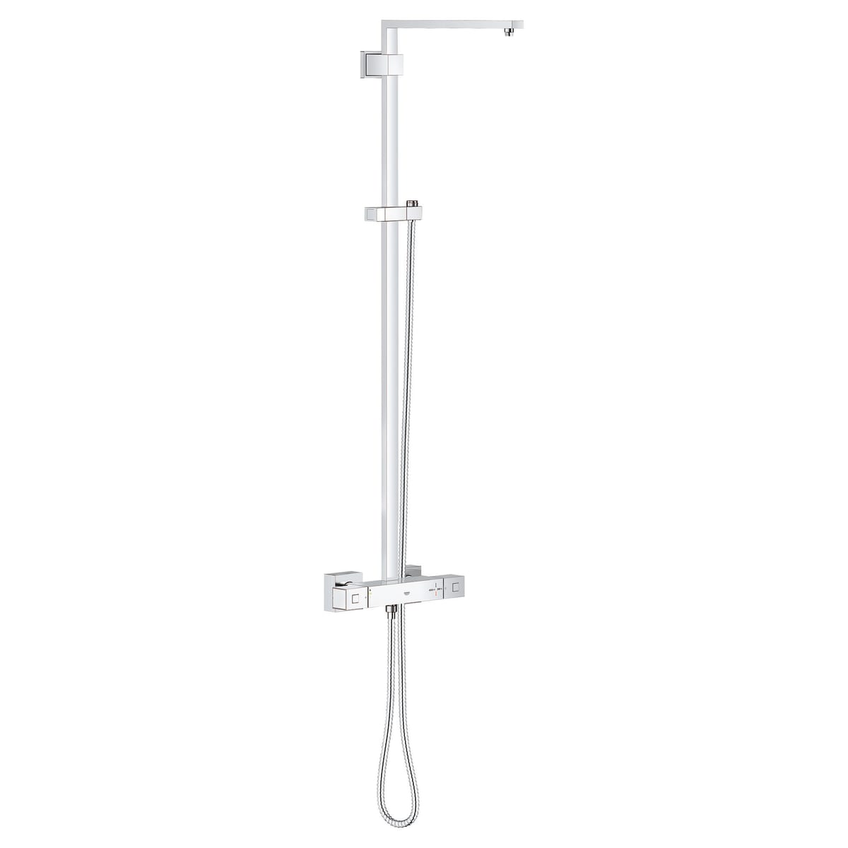 GROHE GROHE 26420000 Euphoria 15-3/4 in. Shower Rail in StarLight Chrome
