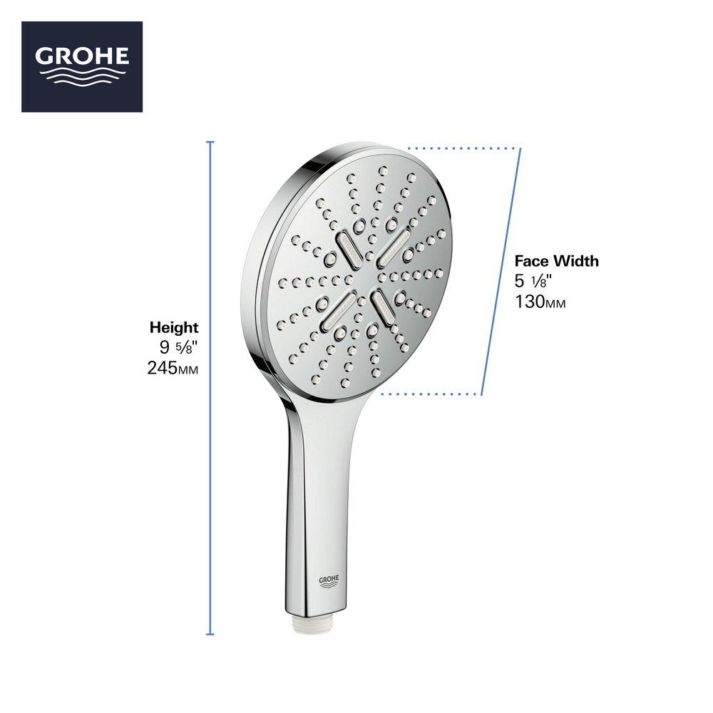 GROHE GROHE 26545EN0 Rainshower Multi Function Hand Shower in Brushed Nickel