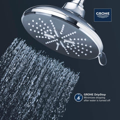 GROHE Grohe 267892430 Shower Head 1.75 gpm 6-1/2 3 Sprays