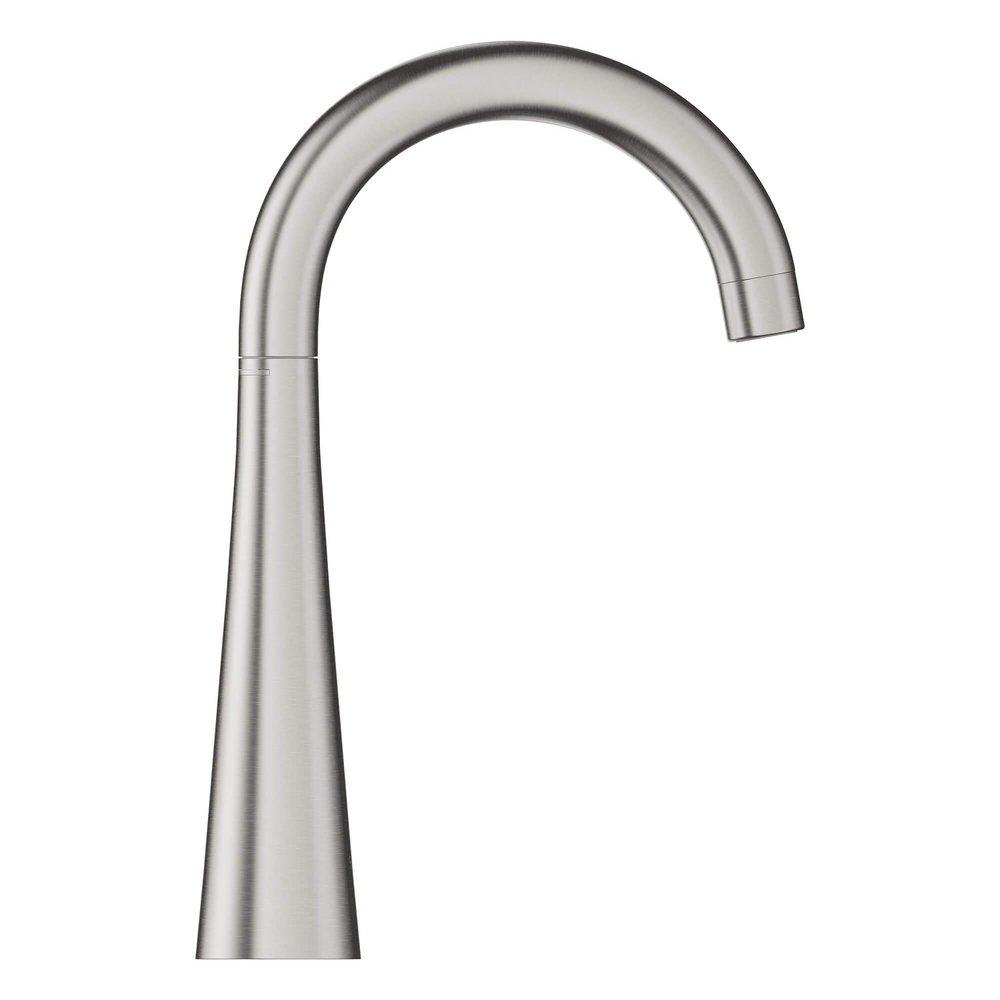 GROHE GROHE 30026DC2 Zedra Single Handle Lever Handle Bar Faucet in SuperSteel InfinityFinish