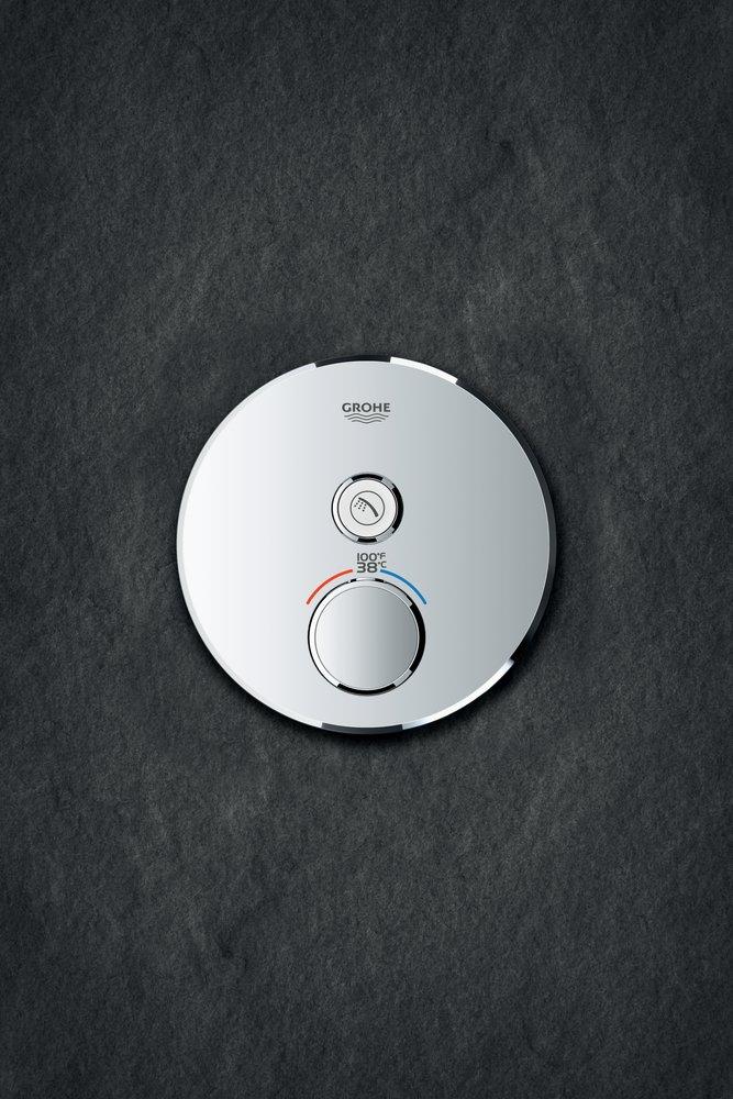 GROHE GROHE 29136000 Grohtherm Two Handle Thermostatic Valve Trim