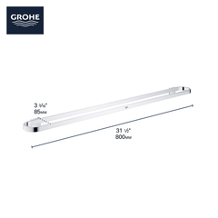 GROHE 41058000 BATH GRAB BARS