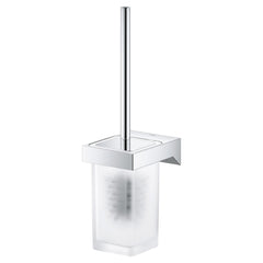 GROHE GROHE 40857000 Selection Cube Toilet Brush Set in Starlight Chrome