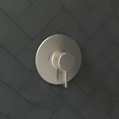 HANSGROHE Hansgrohe 04233820 S Single Handle Pressure Balancing Valve Trim in Brushed Nickel