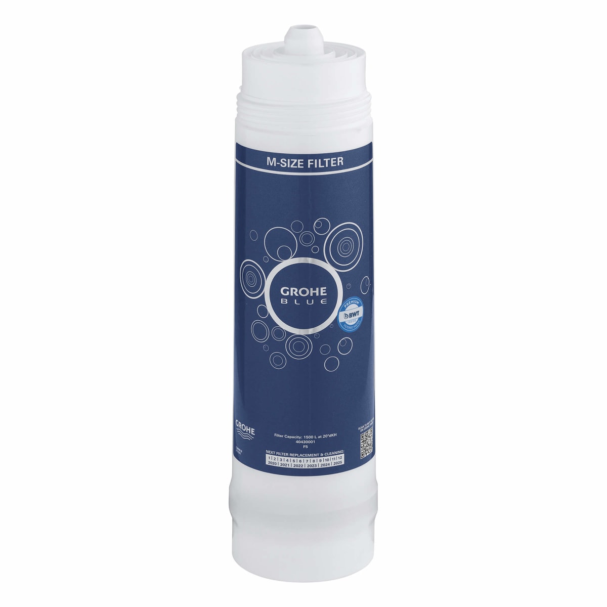 GROHE GROHE 40430001 Blue® 1500L Replacement Water Filter (Less Filtering Material)