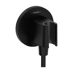 HANSGROHE Hansgrohe 26888671 wall outlet with handshower holder in matte black