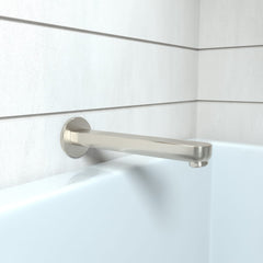 HANSGROHE Hansgrohe 14421821 Metris S Non-Diverter Tub Spout 9 in Brushed Nickel