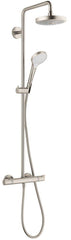 HANSGROHE Hansgrohe 27254821 Croma Select S Two Handle Multi Function Shower System 2.0 GPM