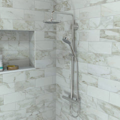 HANSGROHE Hansgrohe 27257001 Croma Select E 7-3/8 inch 2 gpm Showerpipe in Chrome
