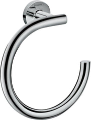 HANSGROHE Hansgrohe 41724000 Logis Round Open Towel Ring in Polished Chrome