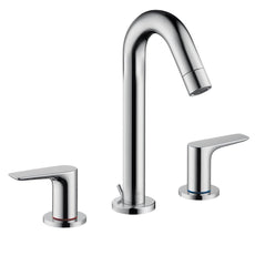 HANSGROHE Hansgrohe 71533001 Logis Two Handle Widespread Bathroom Sink Faucet in Polished Chrome