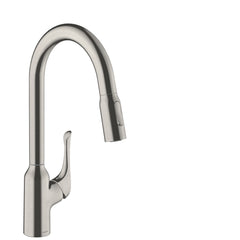 HANSGROHE Hansgrohe 71843801 Allegro N Single Handle Kitchen Faucet in Steel Optic
