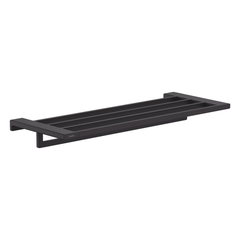 HANSGROHE Hansgrohe 41751670 AddStoris Towel Rack with Towel Bar in Matte Black