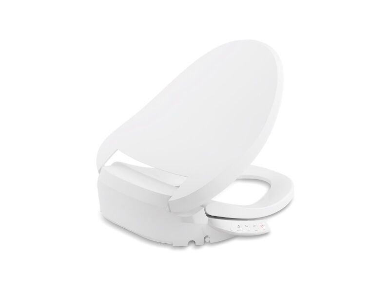 KOHLER KOHLER 18751-0 C3® Elongated Closed Front with Cover Toilet Seat in White