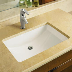 KOHLER KOHLER 2214-0 Ladena 20-7/8 x 14-3/8 in. Rectangular Undermount Bathroom Sink