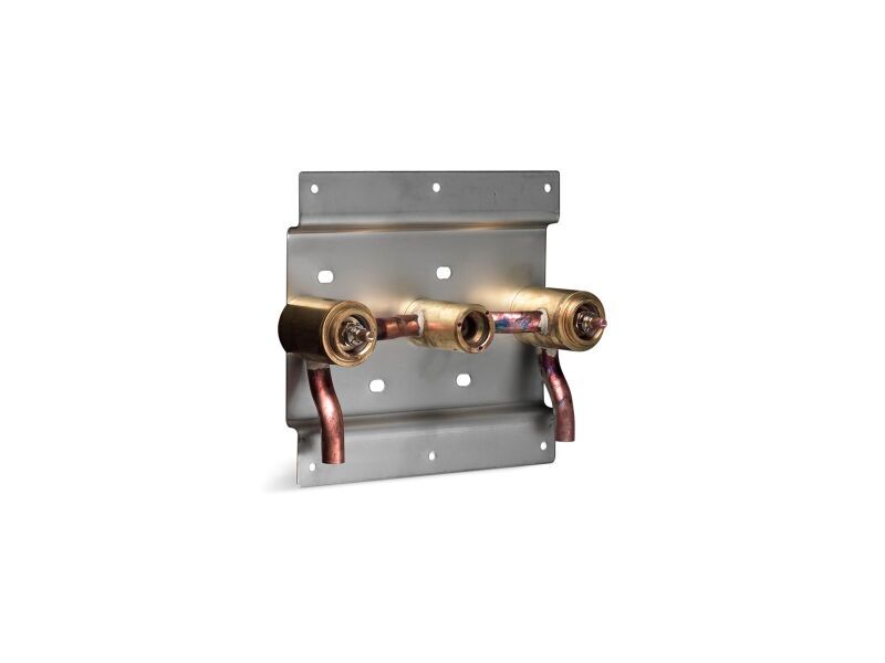 KOHLER KOHLER 410-K-NA Falling Water 1/2 in. OD Rough in Valve for Double Handle Wall Mounted Faucets