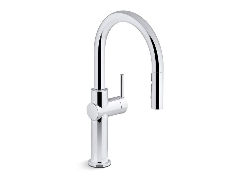 KOHLER Kohler 22972-CP Crue Single Handle Pull Down Kitchen Faucet in Polished Chrome