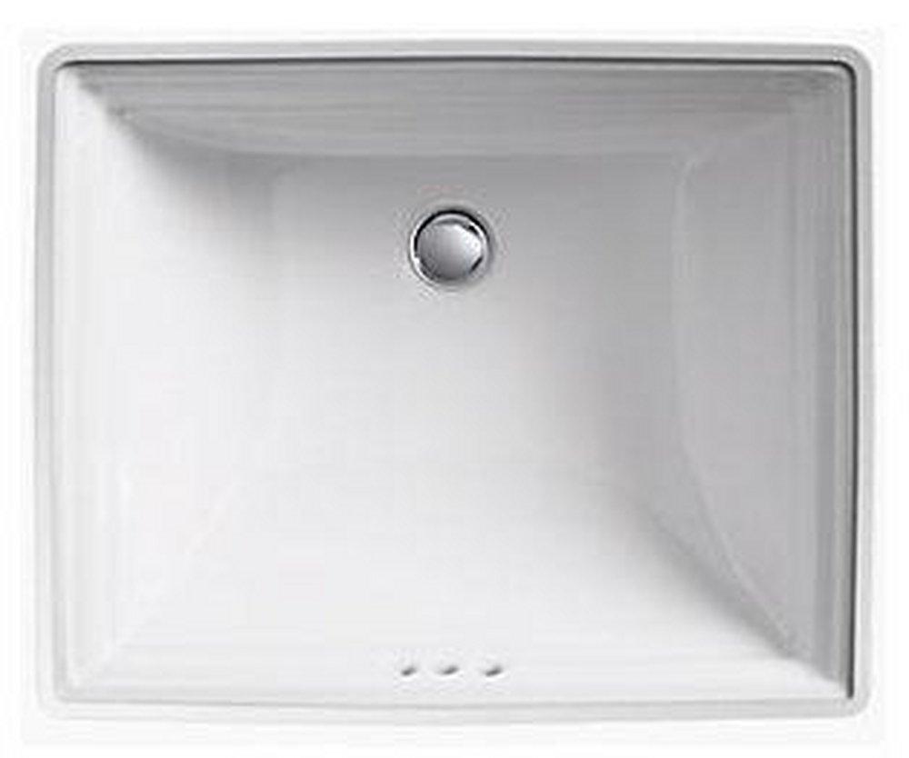 KOHLER KOHLER 2339-0 Memoirs 20-11/16 x 17-5/16 in. Rectangular Undermount Bathroom Sink