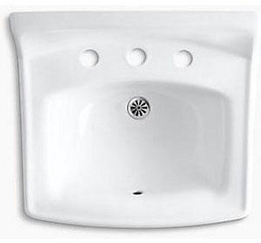KOHLER KOHLER 2030-0 Greenwich 20-3/4 x 18-1/4 in. Rectangular Wall Mount Bathroom Sink