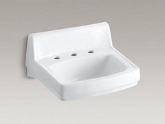 KOHLER KOHLER 2030-0 Greenwich 20-3/4 x 18-1/4 in. Rectangular Wall Mount Bathroom Sink