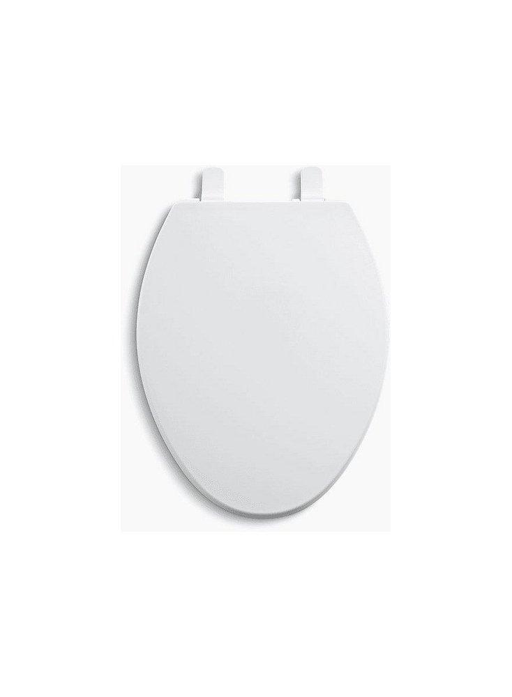 KOHLER Kohler 4774-0 Brevia Quick-Release Elongated Closed Front Toilet Seat in White