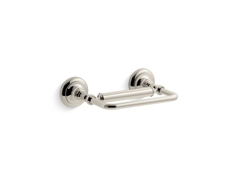 KOHLER Kohler 72573-SN Artifacts Wall Mount Toilet Tissue Holder in Vibrant Polished Nickel