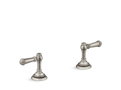 KOHLER Kohler 98068-4-BN Artifacts Bathroom Sink Lever Handles in Vibrant Brushed Nickel