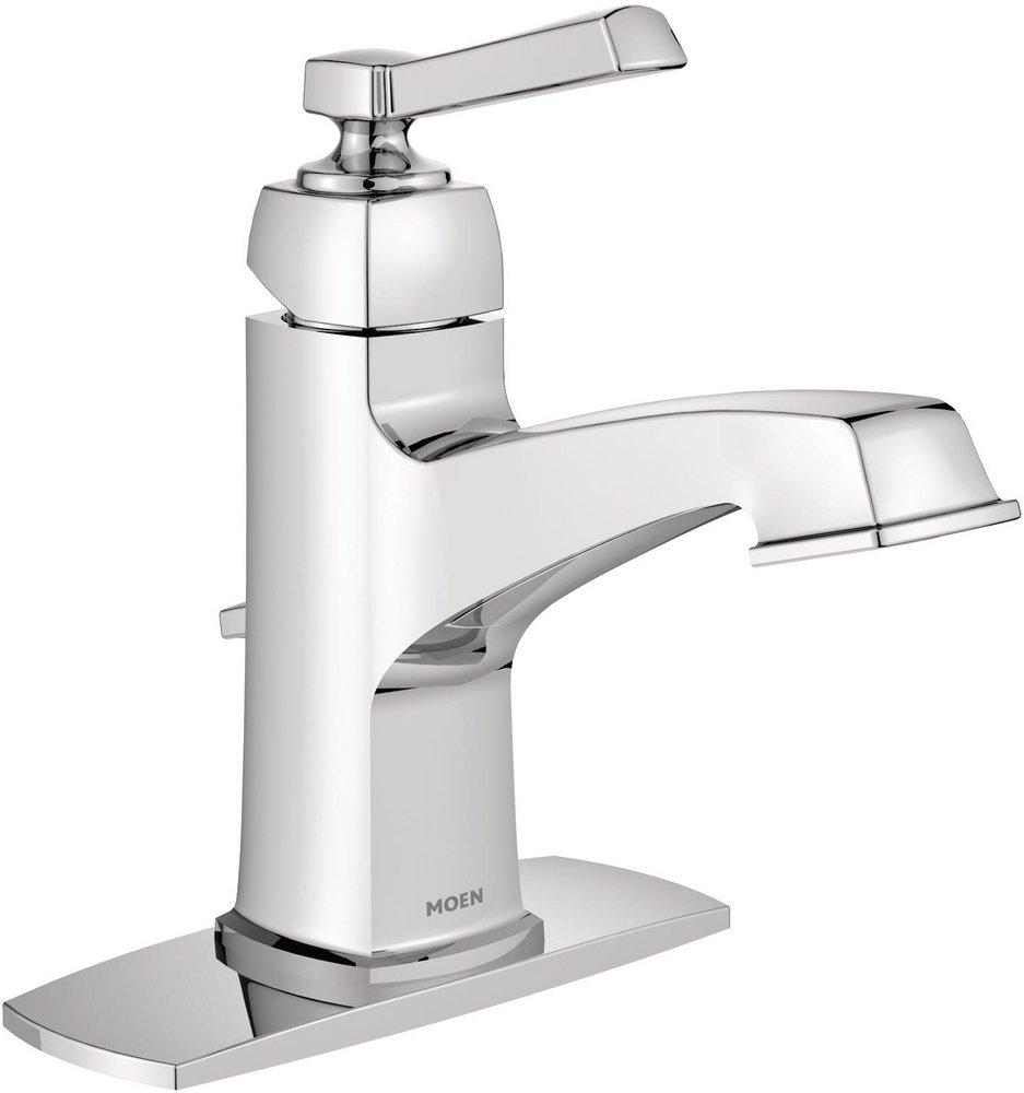 MOEN Moen 6200 Boardwalk Single Handle Centerset Bathroom Sink Faucet in Chrome