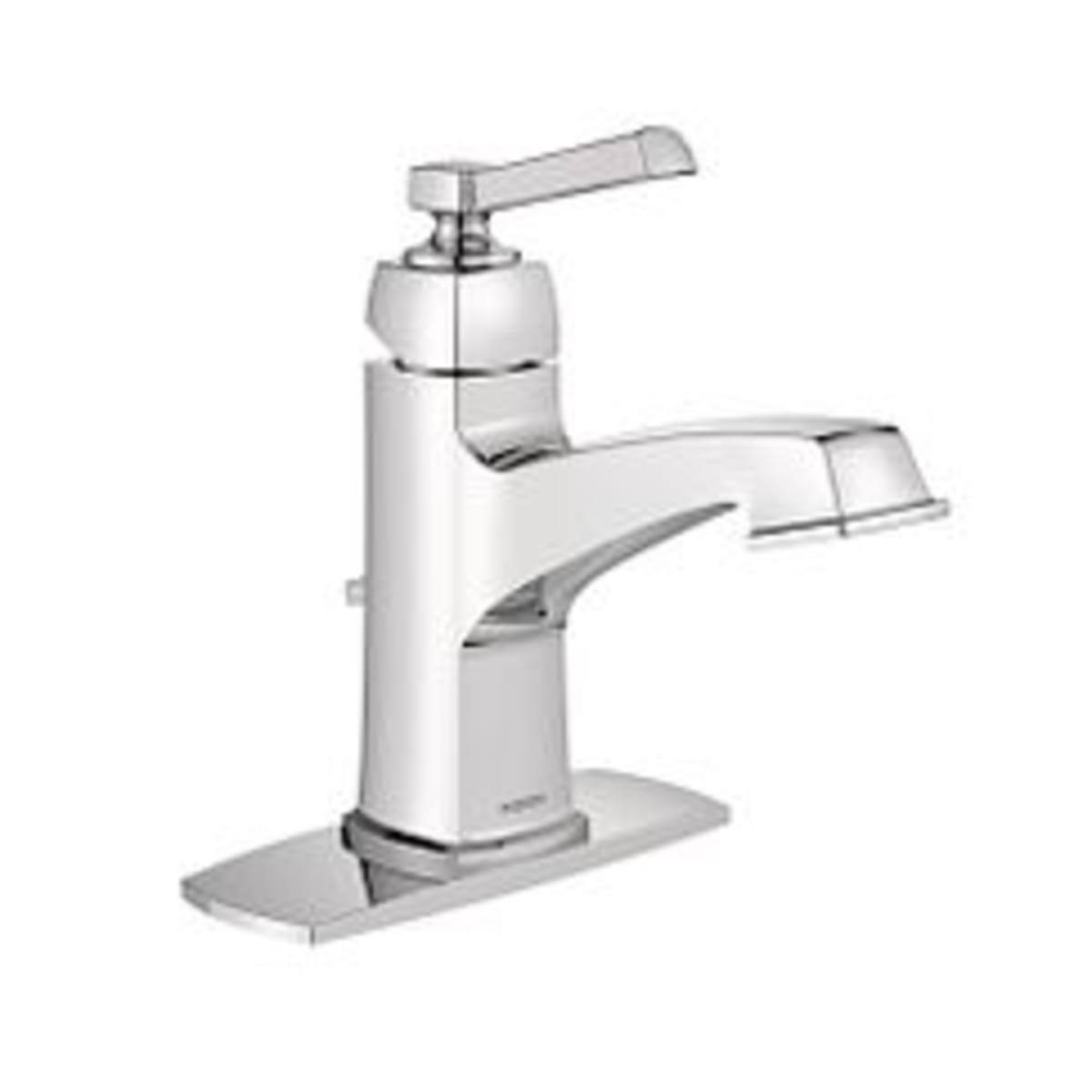 MOEN Moen 6200 Boardwalk Single Handle Centerset Bathroom Sink Faucet in Chrome