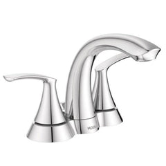 MOEN Moen 5010 Seena Two Handle Centerset Bathroom Sink Faucet in Chrome