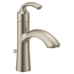 MOEN Moen 6170BN Glyde™ Single Handle Bathroom Sink Faucet in Brushed Nickel