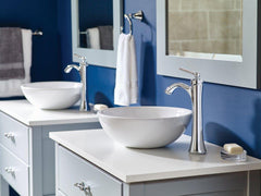 MOEN Moen 4507 Wynford Single Handle Vessel Filler Bathroom Sink Faucet in Polished Chrome