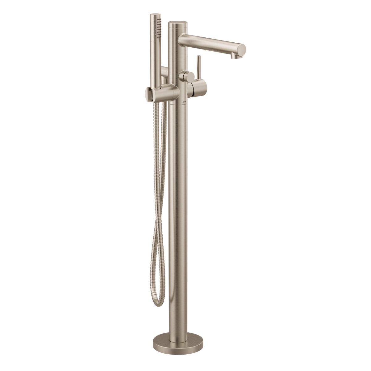 MOEN Moen 395BN Align Single Handle Lever Floor Mount Filler in Brushed Nickel