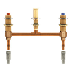 MOEN Moen 4798 Two Handle Roman Tub Valve 10 in. Center PEX Connection