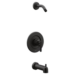 MOEN Moen T2903NHBL Gibson One Handle Single Function Bathtub & Shower Faucet in Matte Black (Trim Only)
