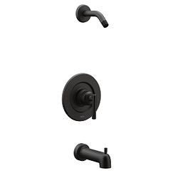 MOEN Moen T2903NHBL Gibson One Handle Single Function Bathtub & Shower Faucet in Matte Black (Trim Only)