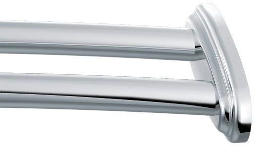 MOEN Moen DN2141CH Double Curved Shower Rod Power 5 Foot