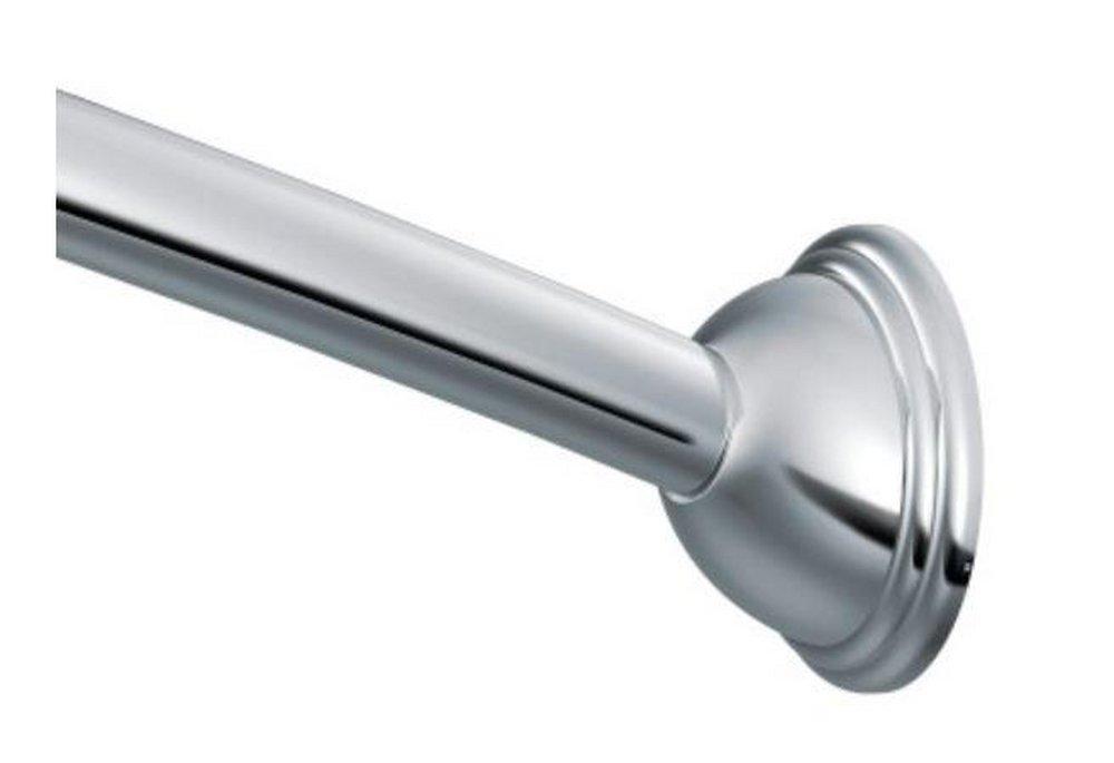 MOEN Moen CSR2165CH 60 in. Fixed Curved Shower Rod in Polished Chrome