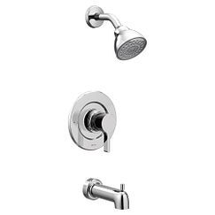MOEN Moen T2663EP Vichy One Handle Single Function Bathtub & Shower Faucet in Polished Chrome (Trim Only)