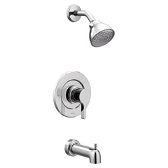 MOEN Moen T2663EP Vichy One Handle Single Function Bathtub & Shower Faucet in Polished Chrome (Trim Only)