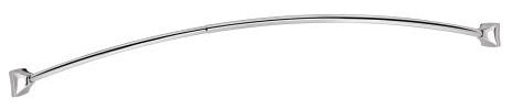 MOEN Moen CSR2164CH Velocity Adjustable Curved Shower Rod 5 to 6 Foot