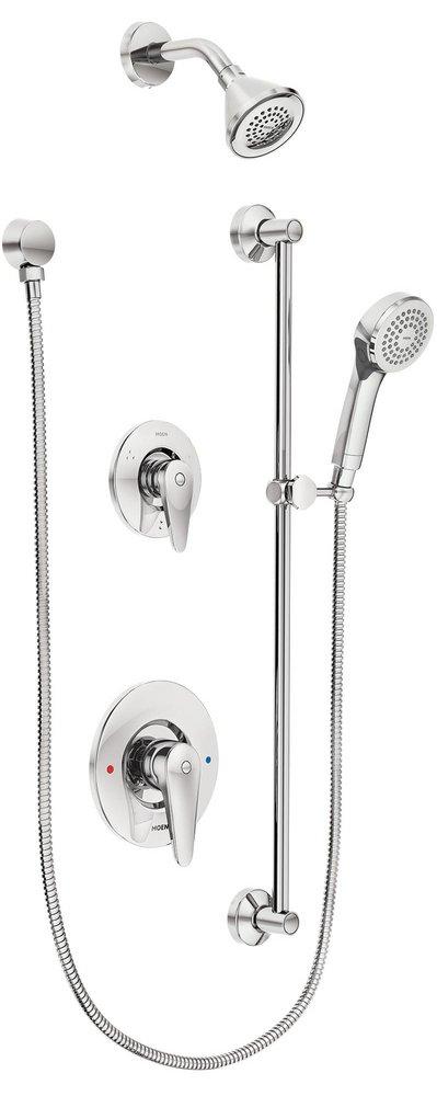 MOEN Moen T9342EP15 M-Dura Handshower System with Slidebar in Polished Chrome
