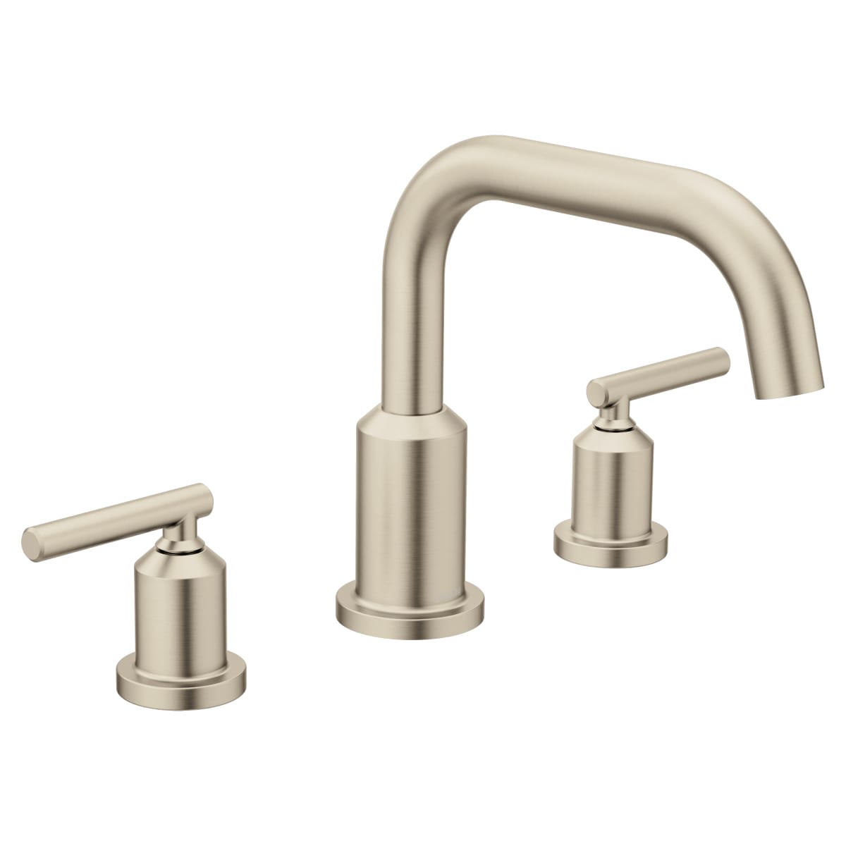MOEN Moen T961BN Gibson Two Handle Roman Tub Faucet in Brushed Nickel (Trim Only)