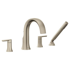 MOEN Moen TS984BN Doux 2-Handle Roman Tub Faucet Trim Only