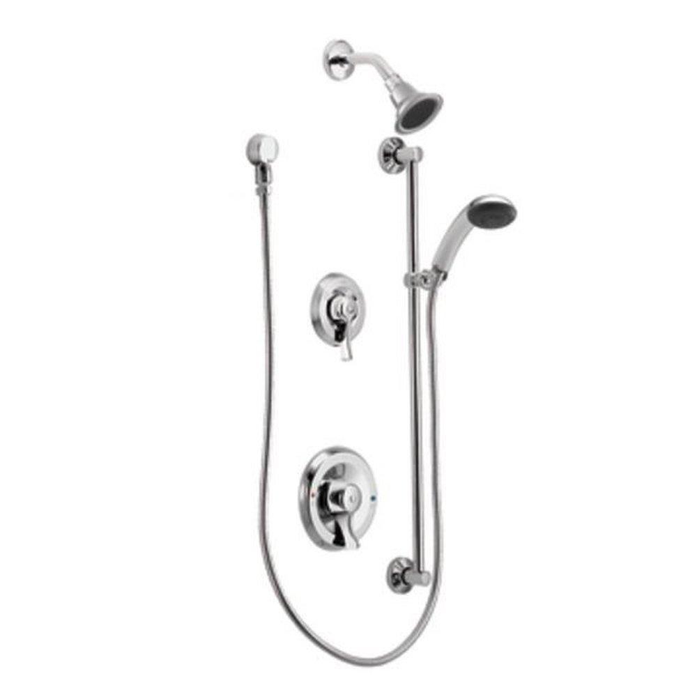 MOEN Moen T8342 Commercial 3-Function Commercial Shower Trim in Polished Chrome