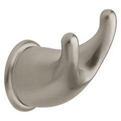MOEN Moen YB8003SN Mason 2-Hook Robe Hook in Satin Nickel