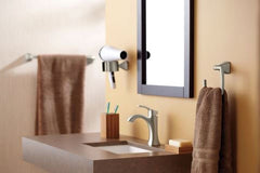 MOEN Moen YB5186ORB Voss Rectangular Open Towel Ring in Oil Rubbed Bronze